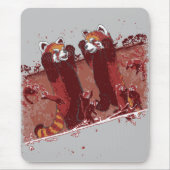Red Panda Fury Muismat (Voorkant)