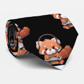 Red Panda Gamer Stropdas (Opgerold)