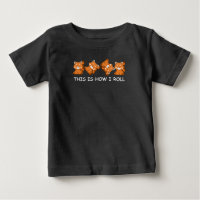 Red Panda Gift Kind dit is hoe ik Roll
