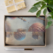 Red Panda Gothic Mechanical Wonderland Decoupage Tissuepapier (Geschenk)