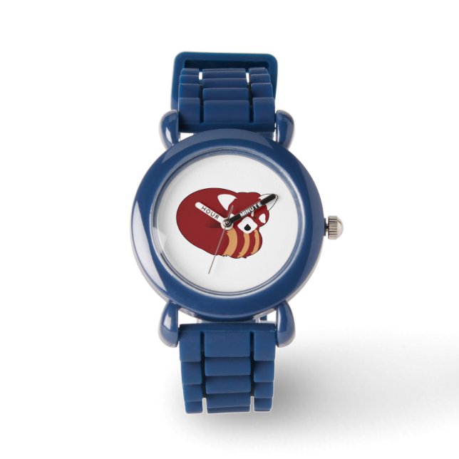 Red Panda Horloge (Voorkant)