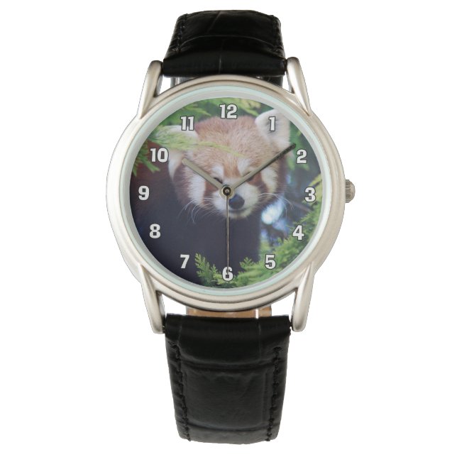 Red Panda Horloge (Voorkant)