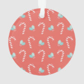 Red Panda JOY Sucre de canne Red Holiday Orament (dos)