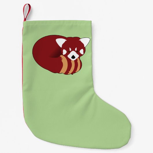 Red Panda Kleine Kerstsok (Voorkant)