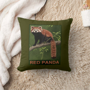 Red Panda Kussen