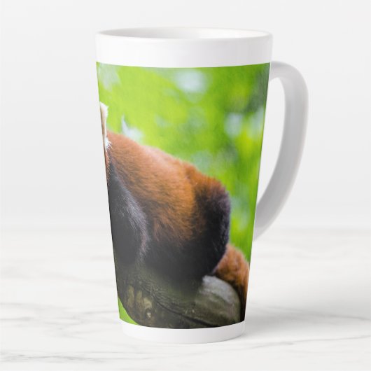 Red Panda Latte Mok (Rechterhoek)