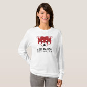 Red Panda Logo Longsleeve T-shirt (Voorkant volledig)