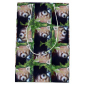 Red Panda Medium Cadeauzakje (Achterkant)