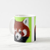 Red Panda Painting Koffiemok (Voorkant links)