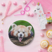 Red Panda Papieren Bordje (Feest)