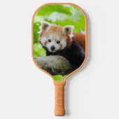Red Panda Pickleball Paddle (Voorkant)