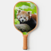 Red Panda Pickleball Paddle (Achterkant)