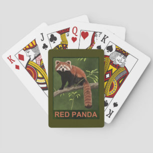 Red Panda Pokerkaarten