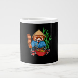 Red Panda Ramen Cook Mannen Vrouwen Kinder Ramen G Extra Grote Beker