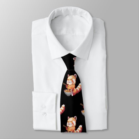 Red Panda Ramen Stropdas (Gebonden)