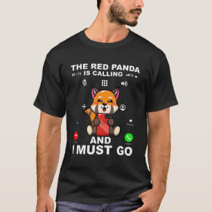 Red Panda Red Panda Quote voor T-shirt