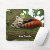 Red Panda rust Muismat (Met muis)