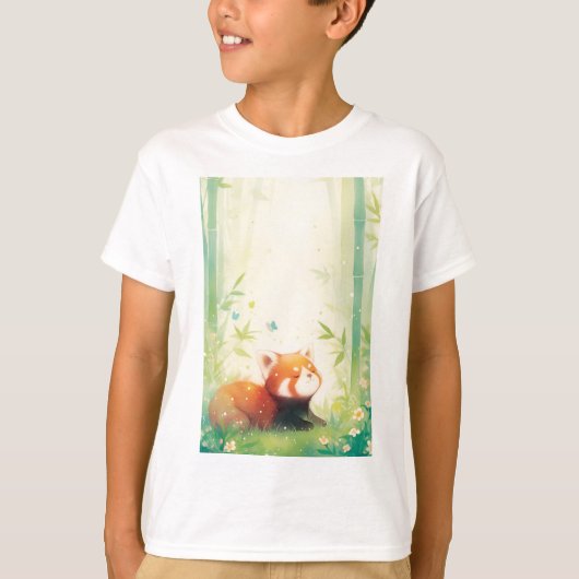 Red Panda Sanctuary T-shirt (Voorkant)