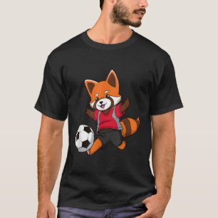 Red Panda Soccer T-shirt
