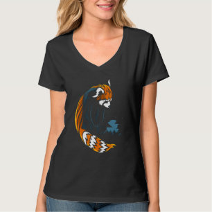 Red Panda tattoo stijl T-shirt
