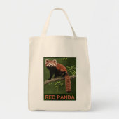 Red Panda Tote Bag (Voorkant)