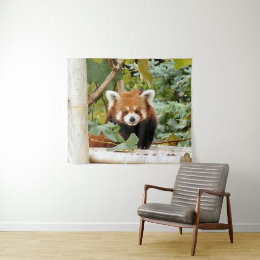 Red Panda Wandkleed (In Situ (horizontaal))
