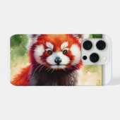 Red Panda Watercolor REF62 - Watercolor (Verso Horizontal)