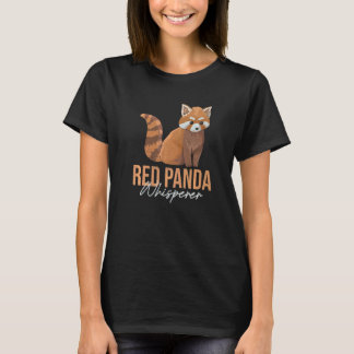 Red Panda Whisperer For A Red Panda Zoo Keeper T-shirt