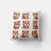 Red Pandas Kussen (Voorkant)