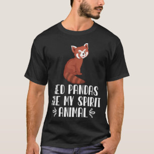 Red Pandas zijn mijn gedistilleerde dieren T-shirt