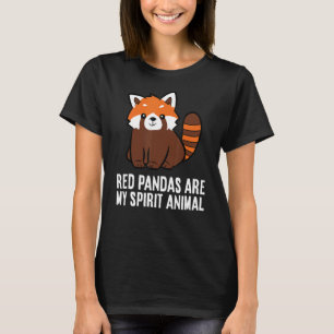 Red Pandas zijn mijn spirietrode rode panda T-shirt