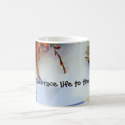 Red Parrot on a Mug (Centre)
