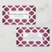 Red  Patroon Visitekaartje (Voorkant / Achterkant)