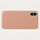 Red Pattern Case-Mate iPhone Case (Achterkant (horizontaal))