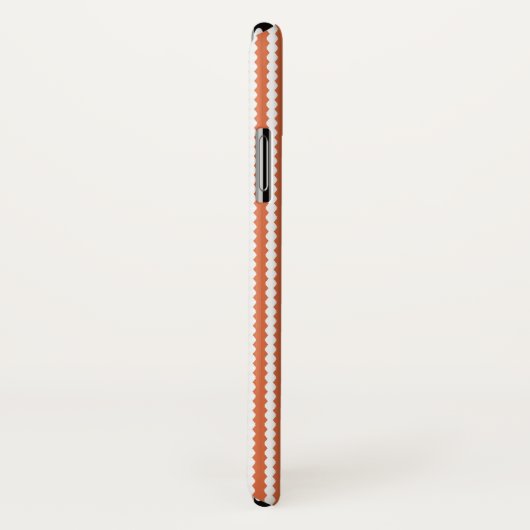Red Pattern Case-Mate iPhone Case (Achterkant / rechts)