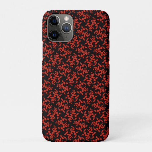 Red Pattern phone case – Stylish & Protection (Achterkant)