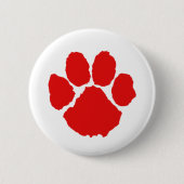 Red Paw Coffee Ronde Button 5,7 Cm (Voorkant)
