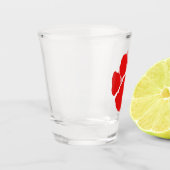 Red Paw Coffee Shot Glas (Links)
