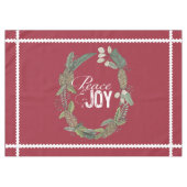 Red Peace Joie À feuillage persistant cônes nappe (Devant (Horizontal))