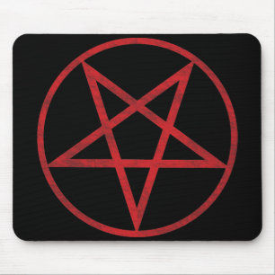 Red Pentagram Muismat