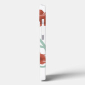 Red Peonies iPad Air-draagtas Case-Mate iPhone Case (Achterkant / Links)