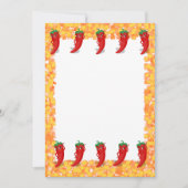 Red Pepper Diva Dessin Invitation (Devant)