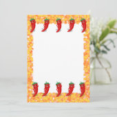 Red Pepper Diva Dessin Invitation (Debout devant)