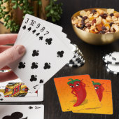 Red Pepper Diva Jigzaag Puzzle Pokerkaarten (Insitu)