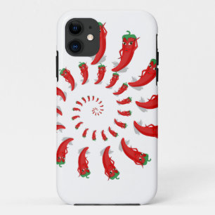 Red Pepper Diva Spiral iPhone 11 Hoesje