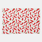 Red Pepper Fun Theedoek (Horizontaal)