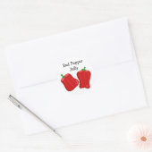 Red Pepper Jelly Ronde Sticker (Envelop)