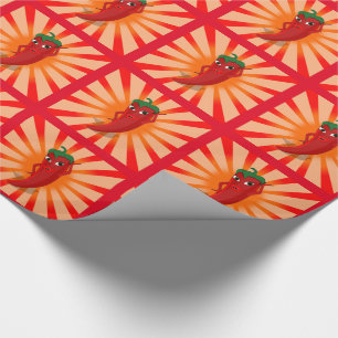 Red Pepper Superstar Cadeaupapier