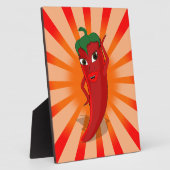 Red Pepper Superstar Fotoplaat (Zijkant)