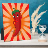 Red Pepper Superstar Fotoplaat (Zijkant)